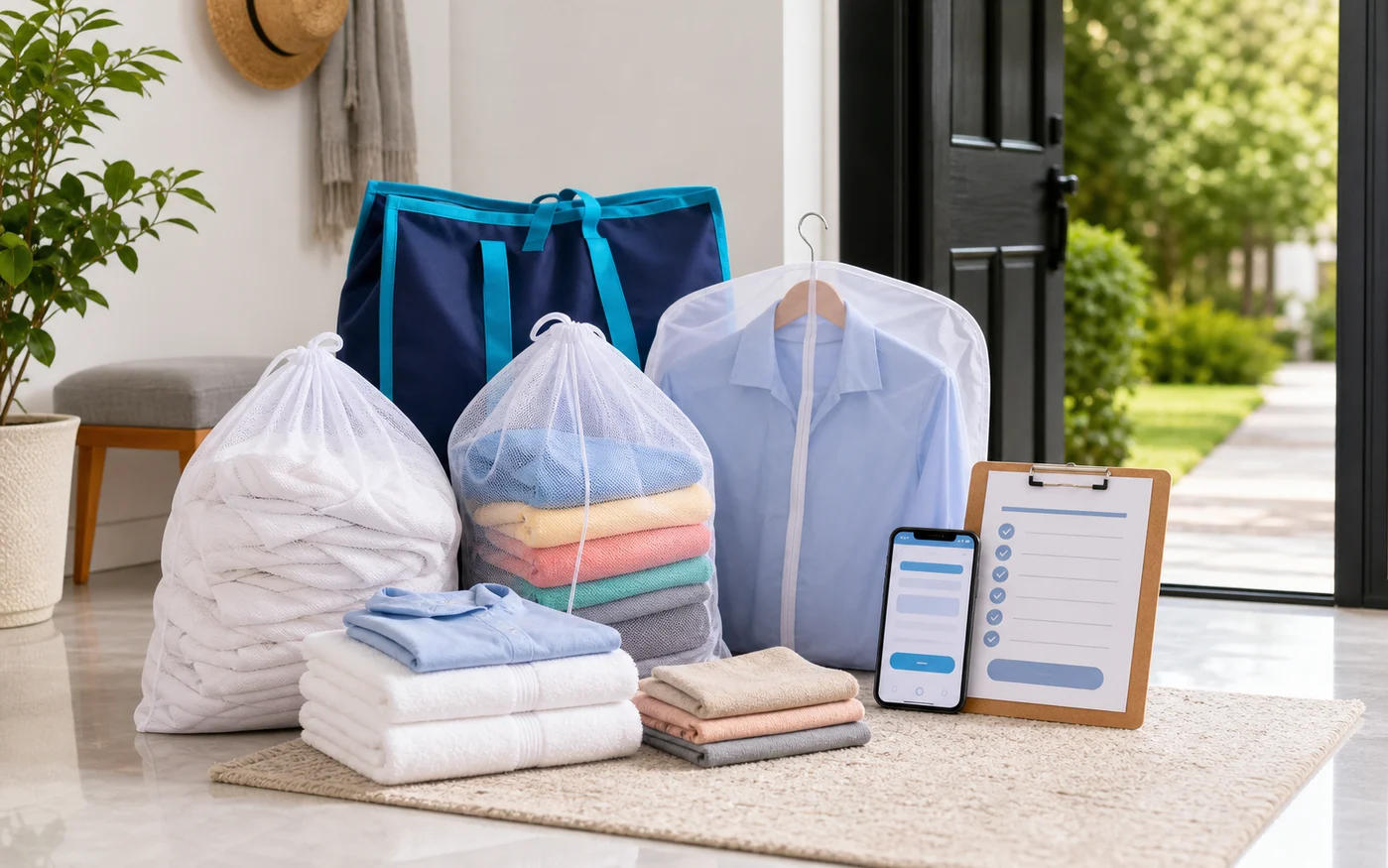 How to Prepare Laundry for Pickup in Athi River