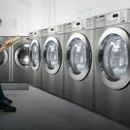 Washly laundromat machines